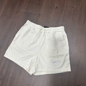 Nike cream cotton Shorts